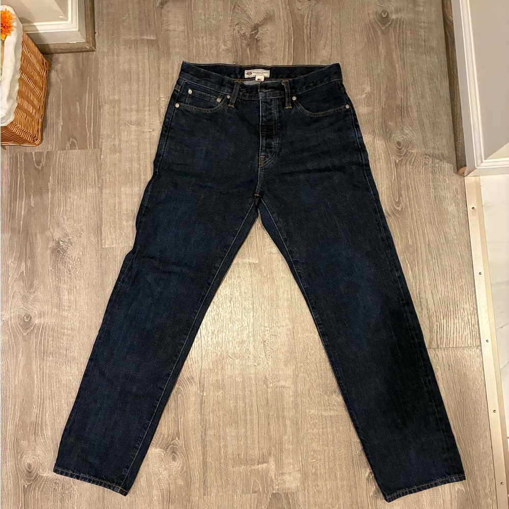 J. Crew Wallace & Barnes Selvedge Straight Cut Made in USA Jeans